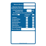 Inspectielabel, onbedrukt - SERVLBL-SERVICE-COMPLETE