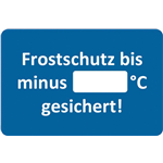 Sticker klantenservice - INSPKLEB-FROST-PROTECT-250PCS