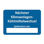 Sticker klantenservice - SERVLBL-AIR CONDITION-250PCS