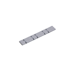 Zinken plakgewicht voor afsnijden - PLAKGEWICHT 3X10+3X5G  19X3,8MM