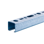 VARIFIX C-montagerail 26/26 staal verzinkt - ASMBYRL-C-26/26-TH1,25-3M