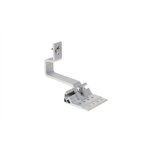 Dakhaak, aluminium, 7 mm gat in voet - DAKHAAK-ALU-VERSTLB-35X7MM-100X95MM