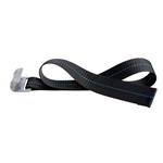 Gordelband met platte haak - SPANNER DEKZEILBEVEST-PLAT HAAK(A2K)L850