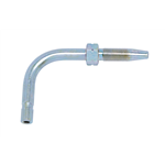 Pijpkoppeling 90° met groef - FITT-CLS-PIPESOCKET-90D-FLUTE-D6-H28-L37