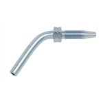 Pijpkoppeling 45 graden - FITT-CLS-PIPESOCKET-45D-D6-H35-L25MM