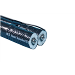 Flexibele roestvaststalen ribbelbuis solar - CORRPIP-SST-PREINSULATED-DN25-DD20-