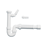 Universele sifon voor wastafels flex. afvoer - DRN-SNK-UNISIPHON-FLEXOUTFLOW-DN5