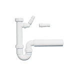 Univ. sifon voor wastafels starre afvoer 90° - DRN-SNK-STANDARDSIPHON-DN50