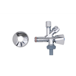 Haakse combinatiekraan 1/2 inch zelfdichtend - HOEKSTOPKRAAN ZELFDICHTEND-1/2X3/