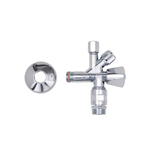 Haakse combikraan 1/2, beluchter, zelfdichtend - CRNVLVE-COMBI-BREATHER-SS-1/2X3