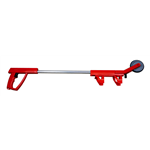 Markeerstang - MARKEERSTANG-PVC-1WIEL-MARKEERROOD-L92CM