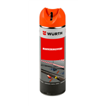 Wegmarkeringsspray, fluorescerend - MARKERINGSVERF-ORANJE-500ML
