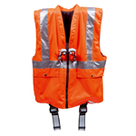Veiligheidsharnas met reflectievest - HARNAS SIGNALATIEVEST MT M/L