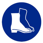 Draag veiligheidsschoenen - VEILIGHEIDSSCHOENEN VERPLICHT