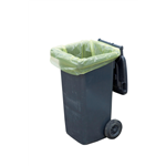 Groot volume vuilniszak - WASTEBG-600+350X1250-YELLOW-TRANSP.