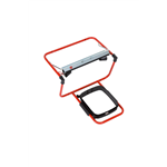Wandrolhouder voor rollen reinigingspapier - WANDHOUDER TBV POETSPAPIER