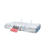 Platenzak voor asbest - PLSZAK-ASBEST-320X125X30MM