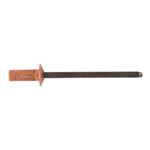 Bekerblindklinknagel platbolkop koper/staal - BLINDKLN-PBK-CU/ST-(0,5-2,0)-3,2X6