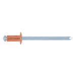 Blindklinknagel platbolkop koper/staal - BLINDKLN-PBK-CU/ST-(A2K)-(1,5-3,5)-3X6