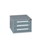 Ladekast Typ UK 3 - LDNKAST-UK3-KLEIN-RAL7042