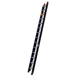 2-delige aluminium optrekladder, geanodiseerd - WURTH OPTREKLADDER-2X22TREDEN-64
