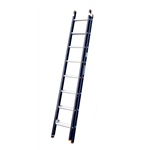 Tweedelige aluminium schuifladder, smal model - WURTH OPSTEEKLADDER RECHT-2X8-24