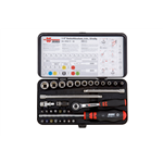 1/4 inch dopsleutels assortiment, 33-delig - DOPPENDOOS 1/4  AANSL. 32-DLG.