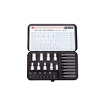 Pijpsleutel met bitassortiment, 10 mm, 30-delig - BIT-MIX-SET-30PCS