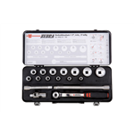 1/2 inch dopsleutel assortiment zeskant 17-delig - DOPSLEUTELSET 1/2  17 DLG.  6