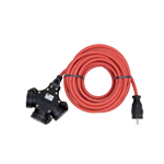 Verlengkabel aardcontact 3-voudig - EXTLD-3WAY-(H07RN-F3G1,5)-16A-250V-20M