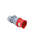 CEE-stekker 400 V, 6 H ELMO - PLG-CEE-RED-5POL-32A-400V-IP44-TURBO