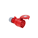 CEE-connector 400 V, 6 H - CEE CONTRASTEKKER 5POLIG 16A 400V
