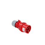 CEE-contrastekker met faseomvormer 400 V, 6 H - PHINV-CEE-RED-5POL-16A-400V-IP44