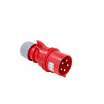 CEE-contrastekker met faseomvormer 400 V, 6 H - PHINV-CEE-RED-5POL-32A-400V-IP44