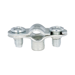 Metalen schroefafstandsklem met draad M6 - AFSTANDSBEUGEL-M6-(5-6MM)