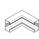 Wandkanaal binnenhoek BR 80 - AY-INTERNALCORNER-BRD-WHITE-62X130MM