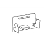 Wandkanaal eindstuk BR 80 - AY-ENDPIECE-BRD-WHITE-62X130MM