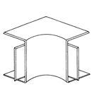 Vensterbank-kabelgoot, binnenhoek FB - AY-INTERNALCORNER-(WSD-60X130MM)-WHITE