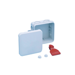 VDE-kabellasdoos W7 - MRJC-VDE-GREY-IP54-75X75X37MM