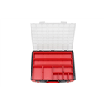 Systeem-koffer leeg assortiment 8.4.1 transparant - SYSTEEMKOFFER 8.4.1 10VAKSIN