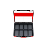 Systeem-koffer leeg assortiment 8.4.1 - SYSTEEMKOFFER 8.4.1 8-VAKSINDELING ZWART
