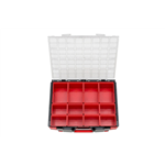 Systeem-koffer leeg assortiment 8.4.2 transparant - SYSTEEMKOFFER 8.4.2 12VAKSIN