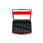 Systeem-koffer leeg assortiment 4.4.1 - SYSTEEMKOFFER 4.4.1 20VAKSINDELING ZWART