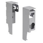 Houderset voor houten achterwand H86 - LADENSYSTEEM ACHTERW.BEVEST ALU 68MM