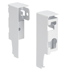 Houderset voor houten achterwand H86 - LADENSYSTEEM ACHTERW.BEVEST WIT 68MM