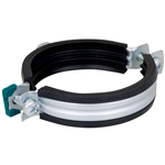 Pijpbeugel BIS Bifix G2 met inlage - PIJPB-BIS-BFX-G2-EPDM-M8/10-31-35-BUP