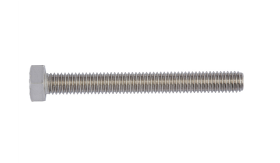 Wurth DIN 933 roestvast staal, A2 70, blank - 6K-BOUT-DIN933-A2/70-SW17-M10X55 - 009610 55 005   50