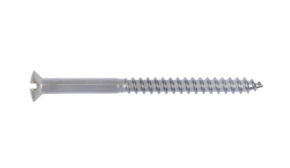 Wurth DIN 95 messing verchroomd met sleuf - SHR-BLVZK-DIN95-HOUT-ZG-MS-(F2J)-4X40 - 01464  40 005  200