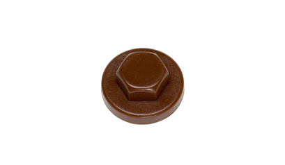 Wurth Afdekkap voor sandwichpaneelschroef met ring - CAP-PLA-WS3/8-R8011-NUTBROWN-D16/ - 0202801116005  300