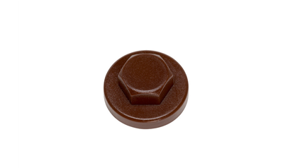 Wurth Afdekkap voor sandwichpaneelschroef met ring - AFDEKK. RAL 8016 MAHONIE BR 16MM  - 0202801616005  300